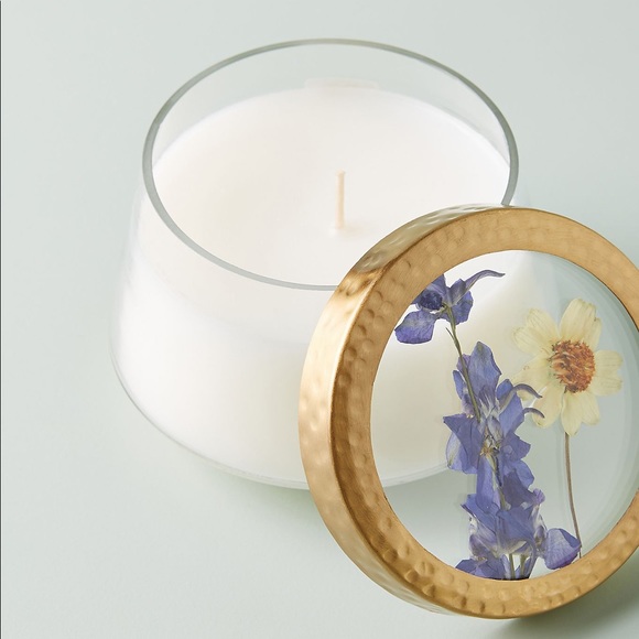 Anthropologie Other - NWT Anthropologie Floral Press Candle